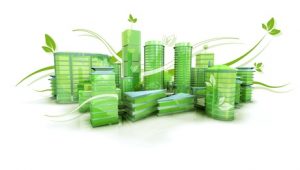 Ville verte écologique 3D vegétal